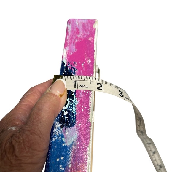 Original Artwork Abstract Blooms Impressionism 8 x 10” - Picture 12 of 15